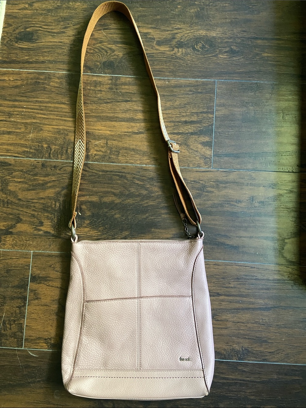 Women's The Sak Pebbled Leather Crossbody Bag - Blush